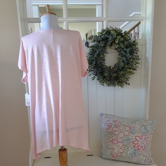 NWT! St. John's Bay Plus Size Shark Bite Tee - Picture 4 of 7